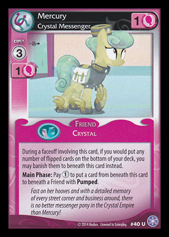 Mercury, Crystal Messenger